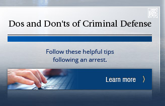 Learn what to do following an arrest