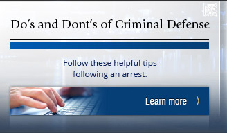 Learn what to do following an arrest